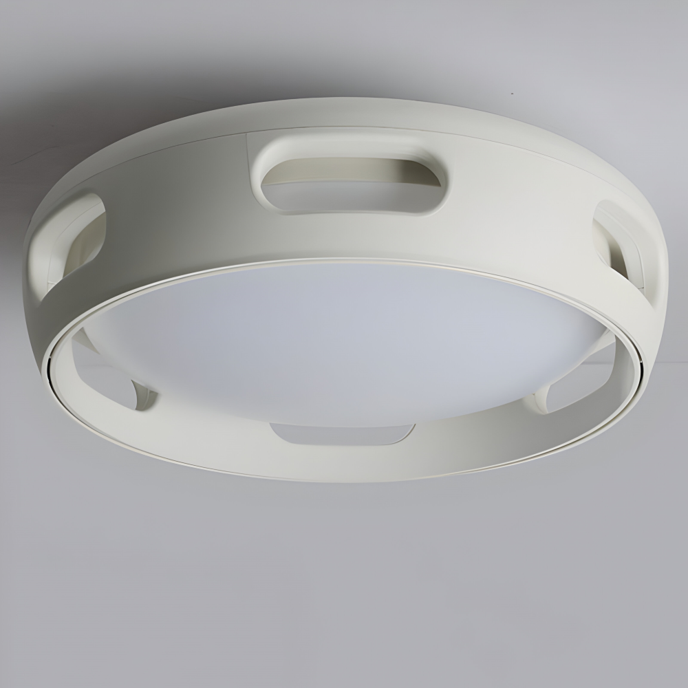 Bezłopatkowy wentylator sufitowy LED z pilotem