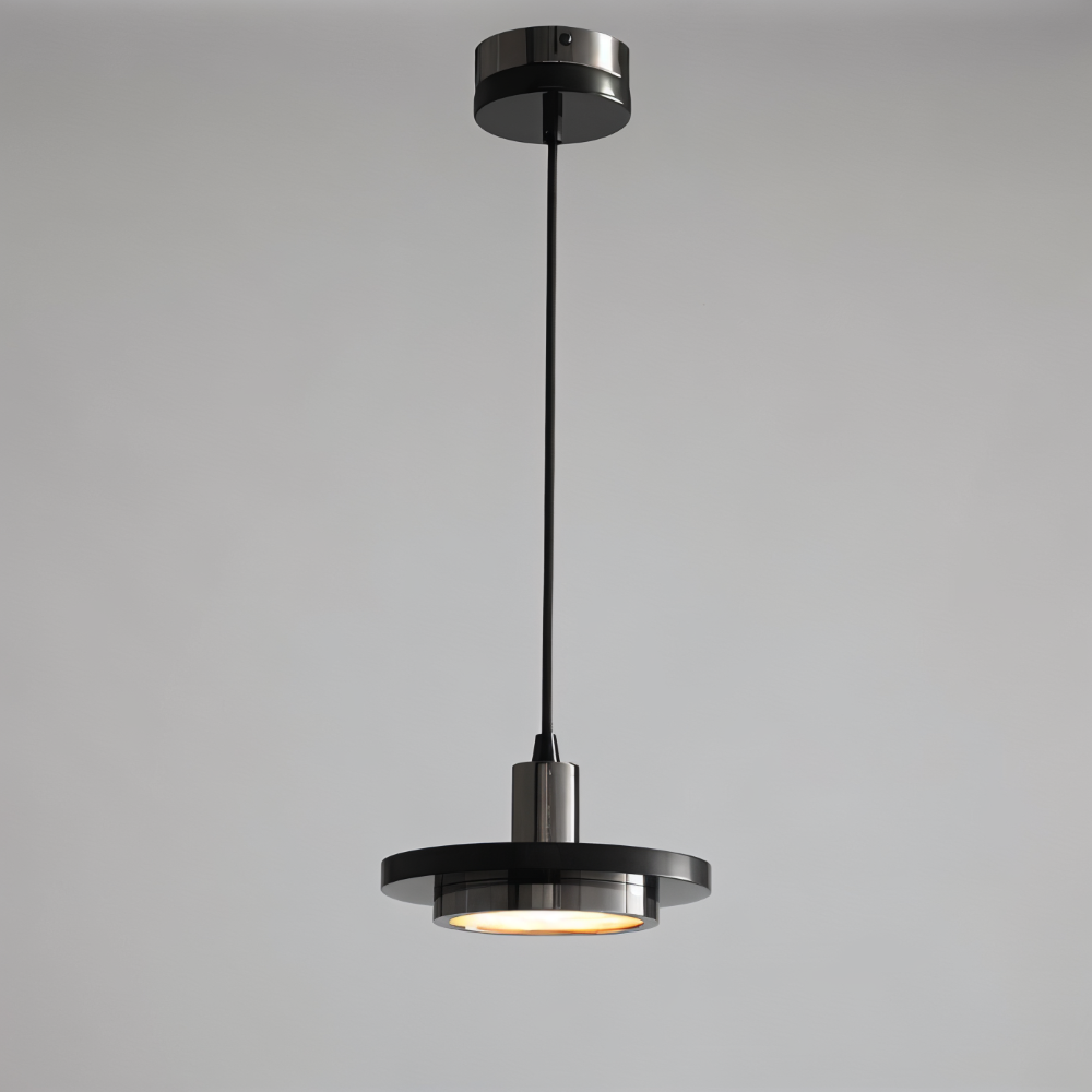 Lampa sufitowa metalowa nowoczesna LED do kuchni i salonu