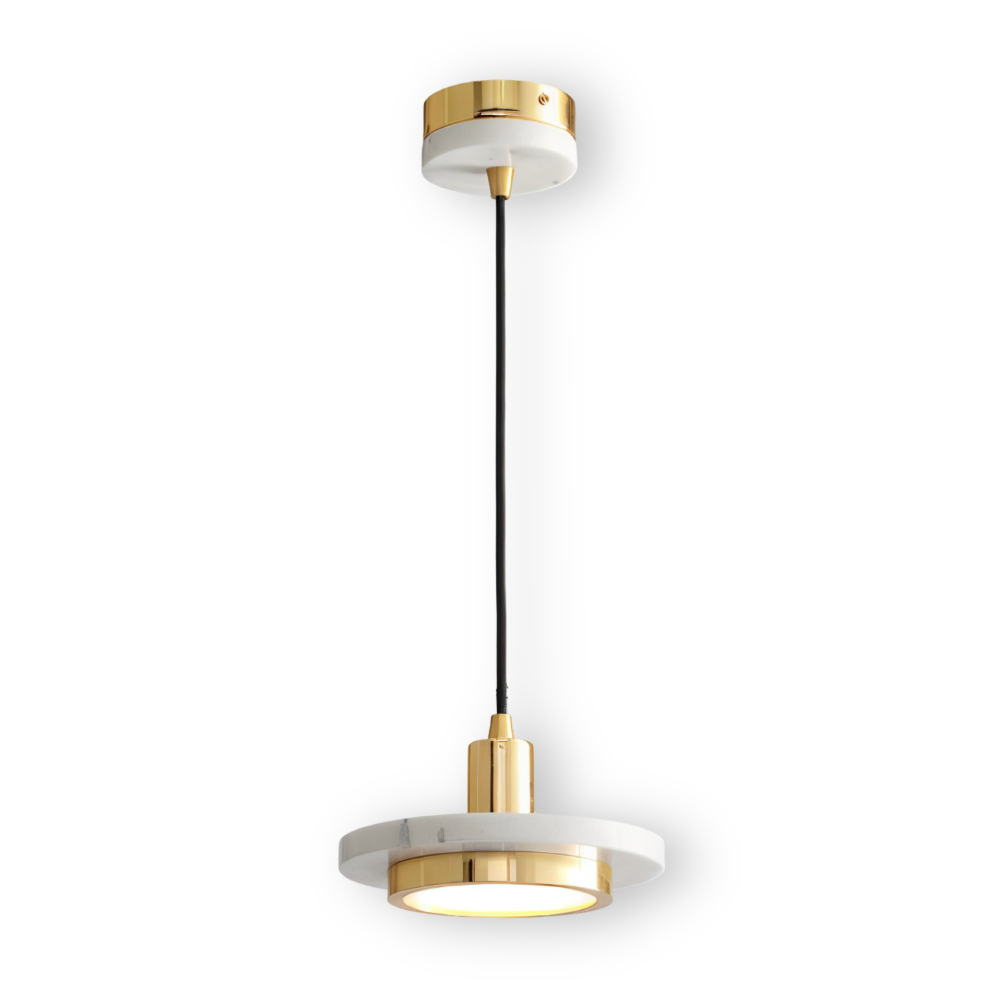 Lampa sufitowa metalowa nowoczesna LED do kuchni i salonu