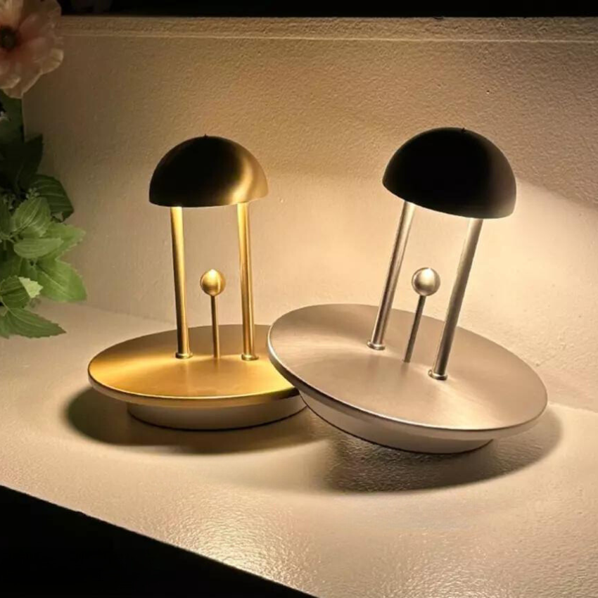 Lampa stołowa bezprzewodowa LED dotykowa ściemniana