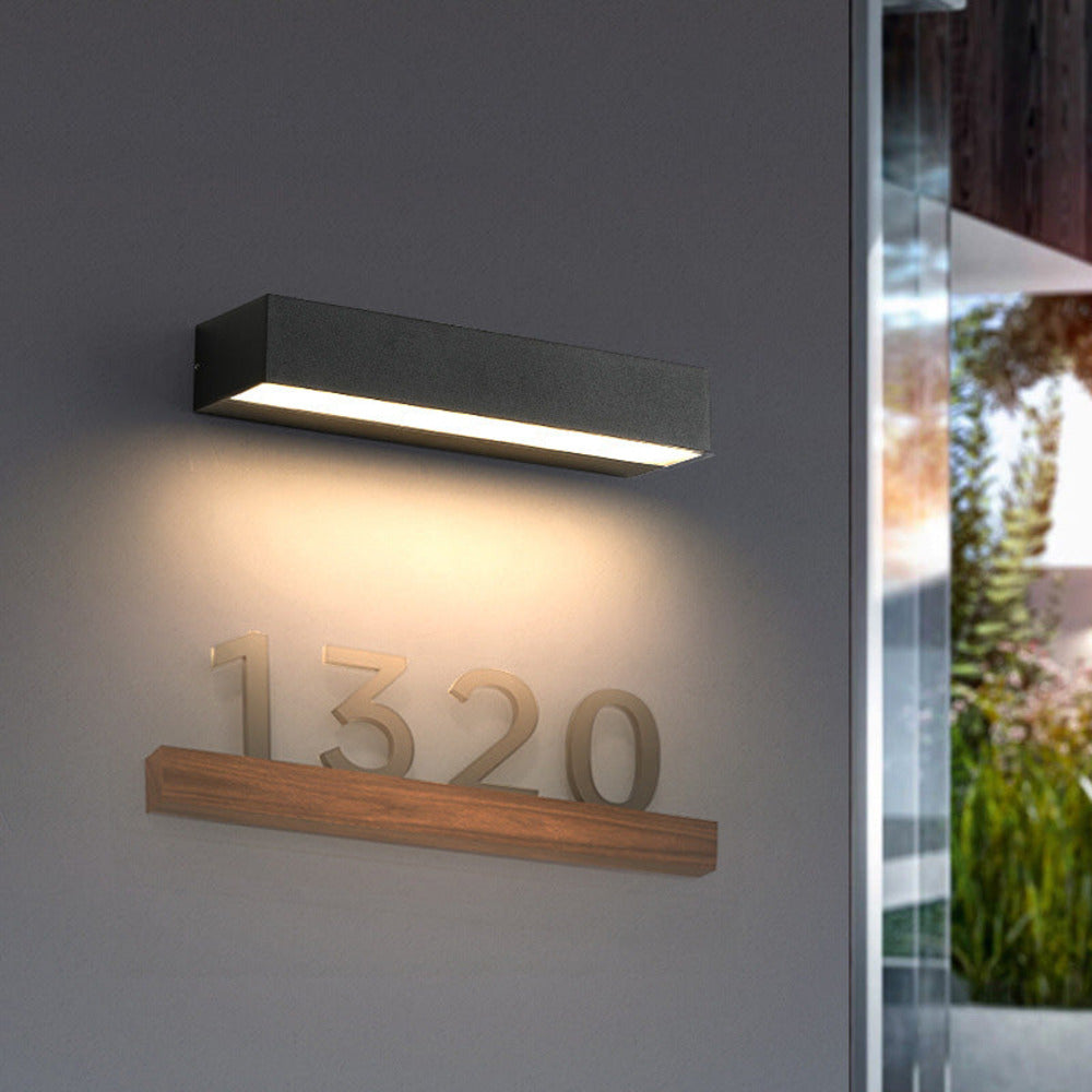 Zewnętrzna lampa ścienna LED aluminiowa IP65