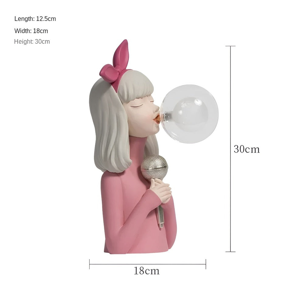 Lampka nocna LED z bajkowymi figurkami