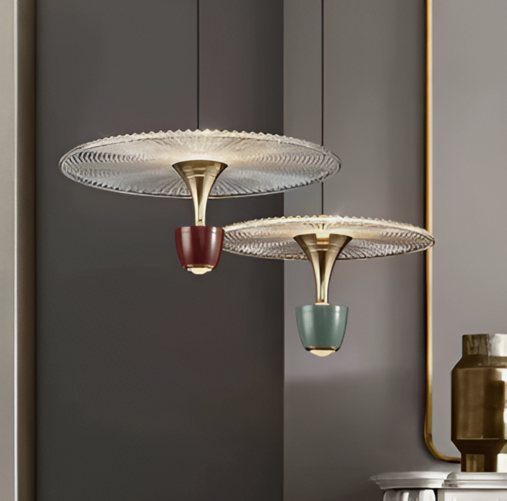 Lampa wisząca akrylowa nowoczesna 30 cm