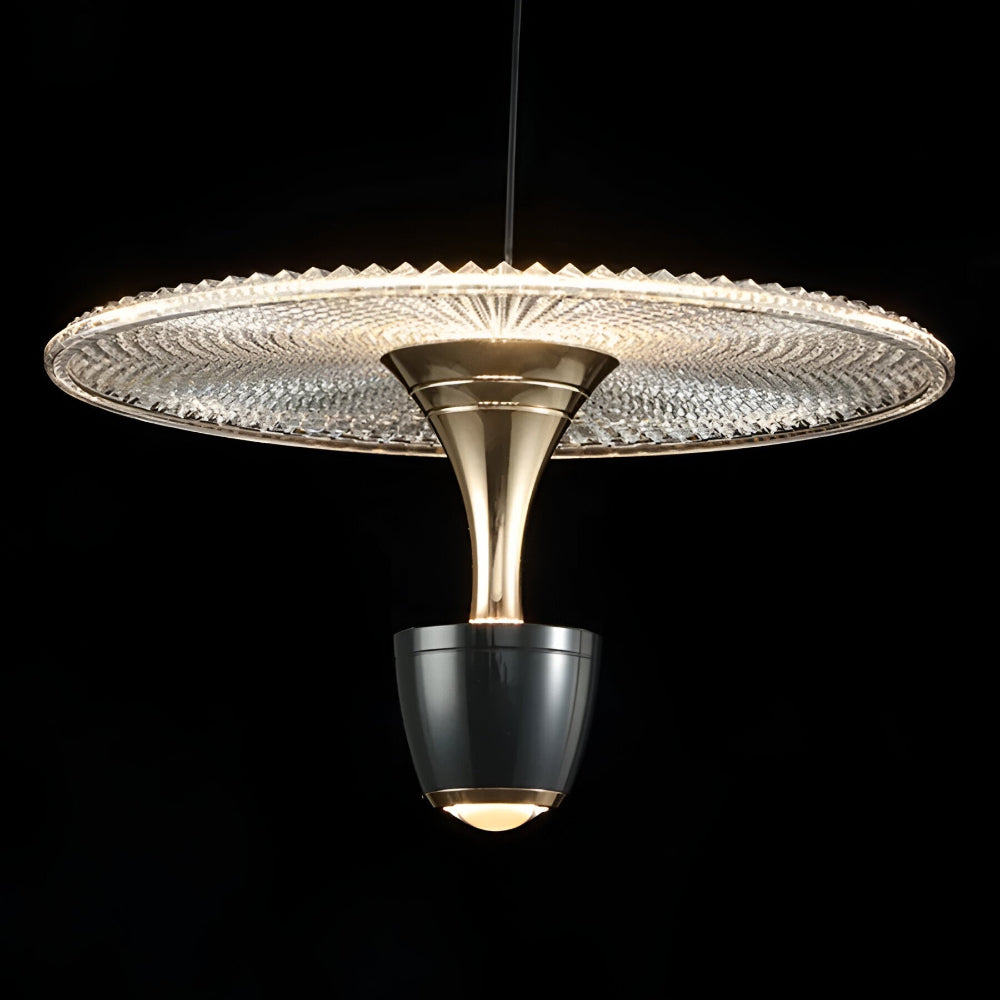 Lampa wisząca akrylowa nowoczesna 30 cm