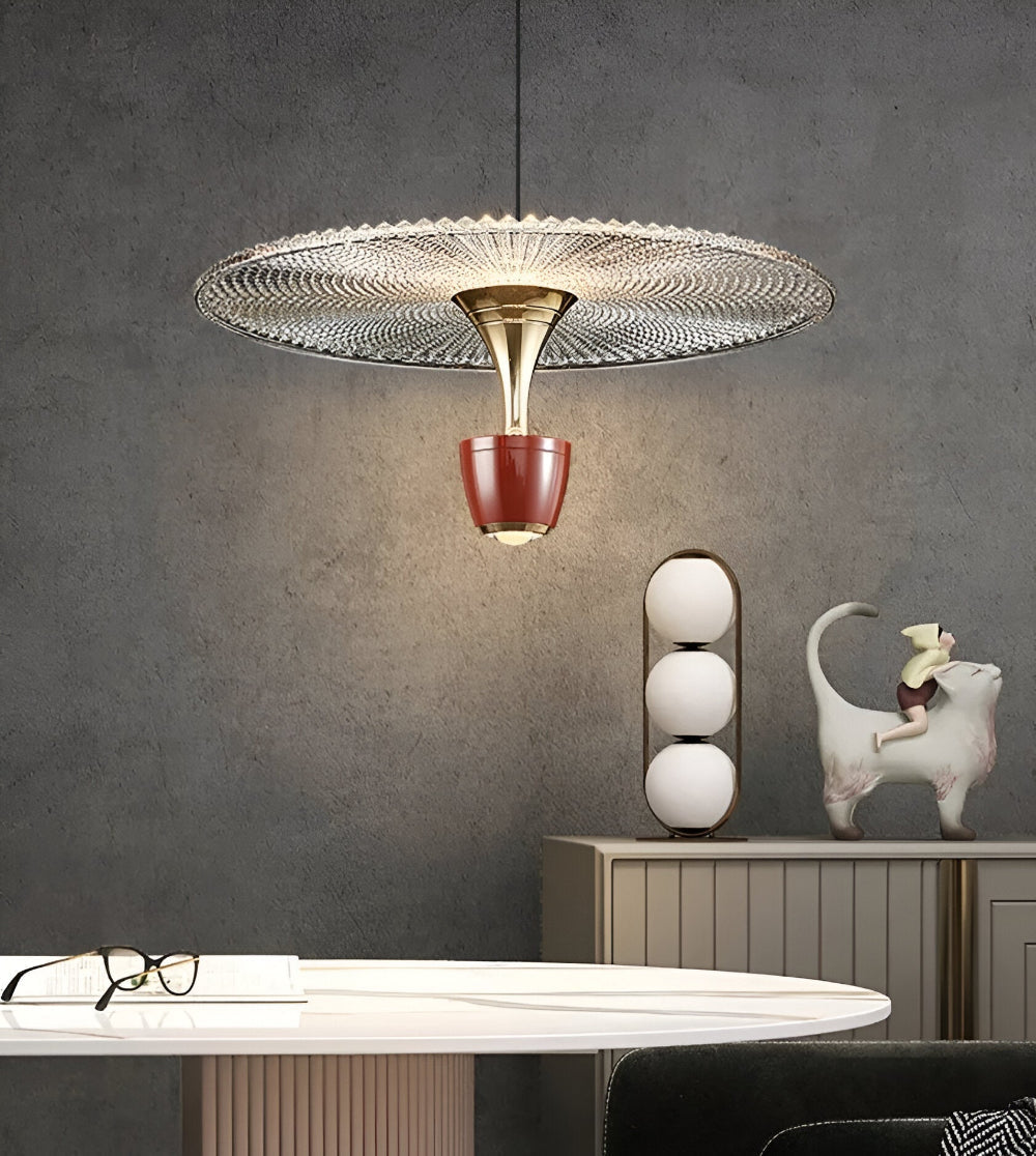 Lampa wisząca akrylowa nowoczesna 30 cm