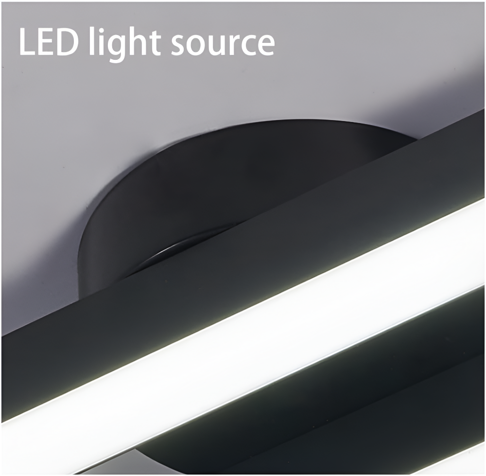 Nowoczesna lampa sufitowa LED do salonu aluminiowa