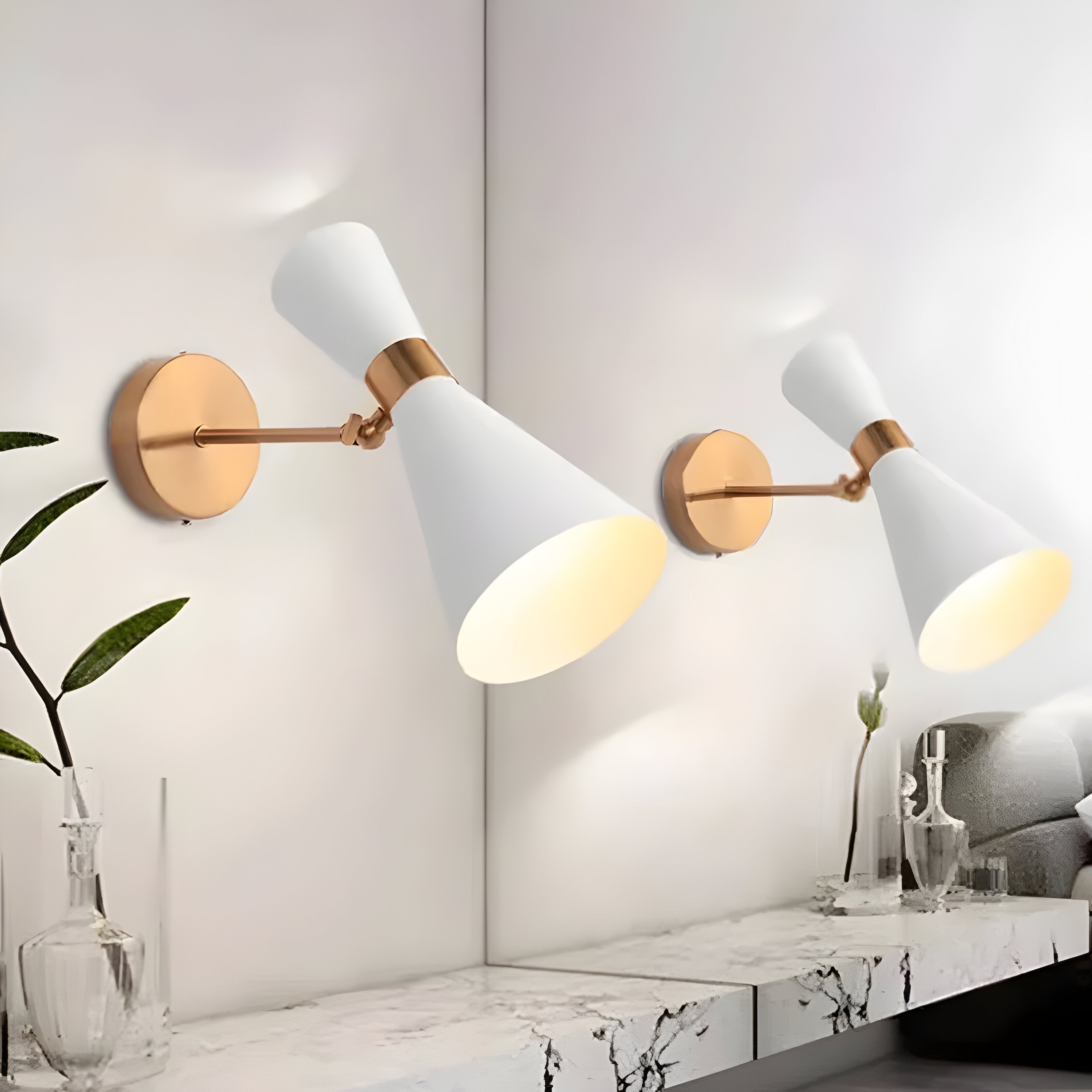 Kinkiet LED góra dół regulowany minimalistyczny