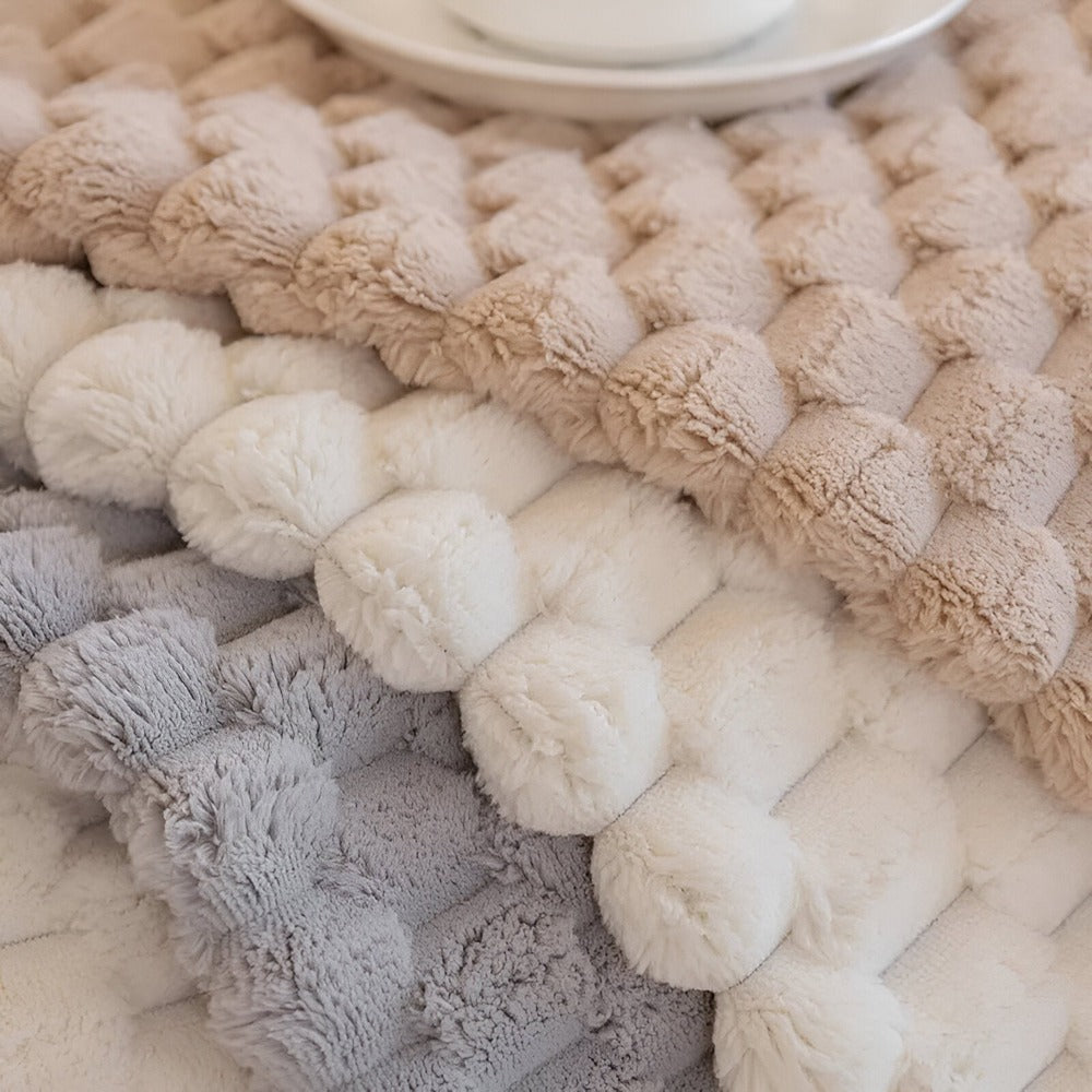 Antypoślizgowy pokrowiec na sofę z wzorem plastra miodu