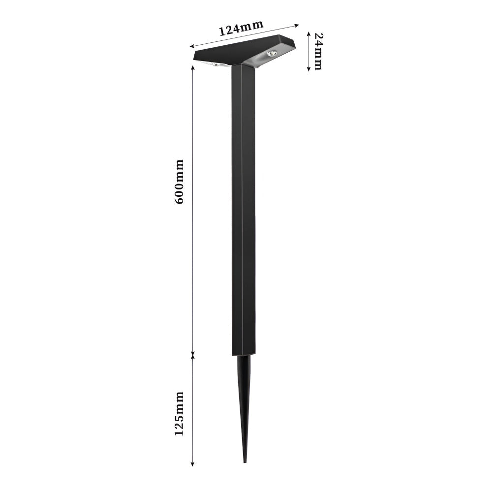 Solarne lampy ogrodowe LED 4 sztuki do tarasu