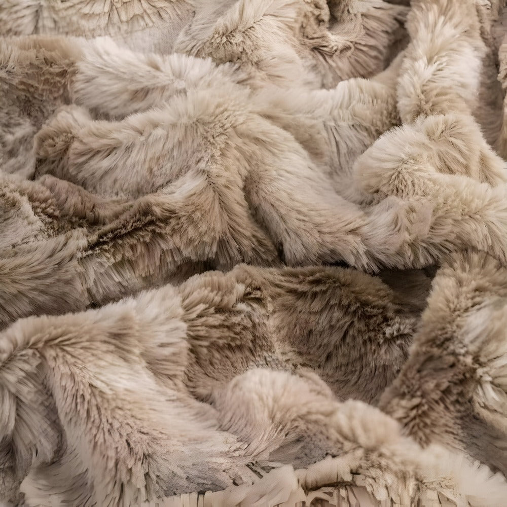 Dwustronny koc polarowy miękki coral fleece