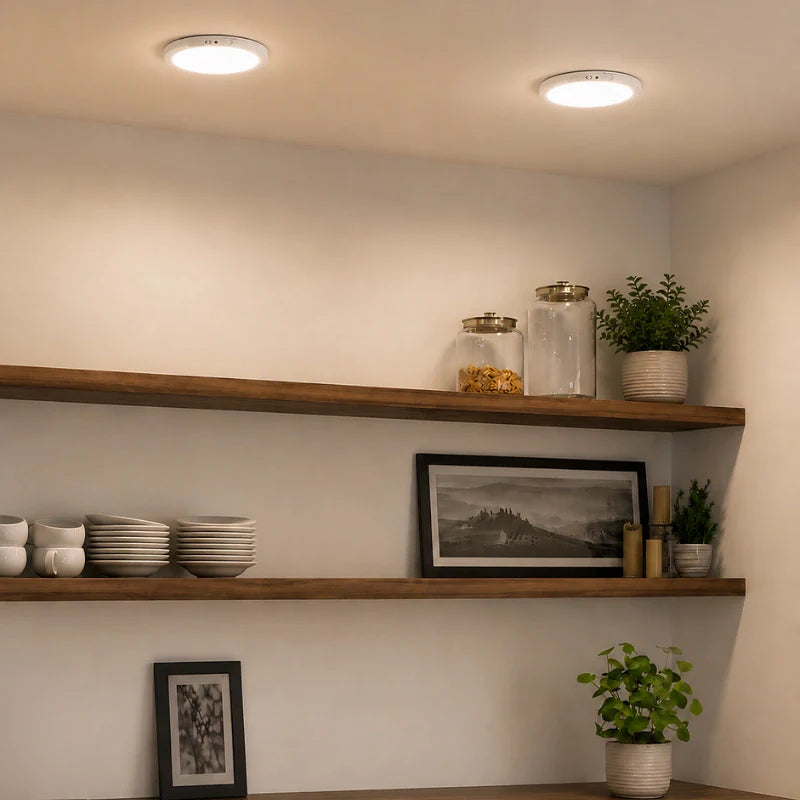 Akumulatorowa lampa sufitowa z czujnikiem ruchu