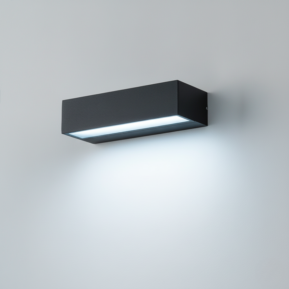 Zewnętrzna lampa ścienna LED aluminiowa IP65