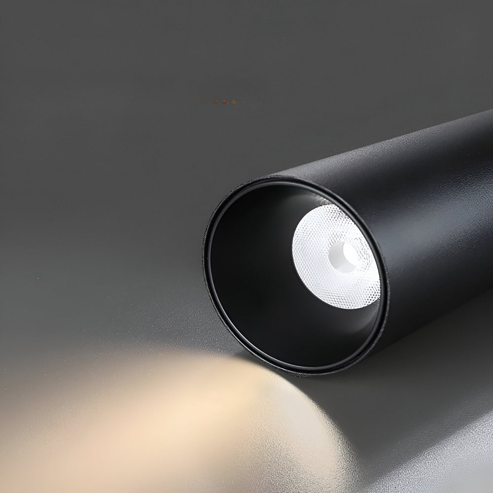 Podwójna lampa wisząca LED czarna aluminiowa 3000K