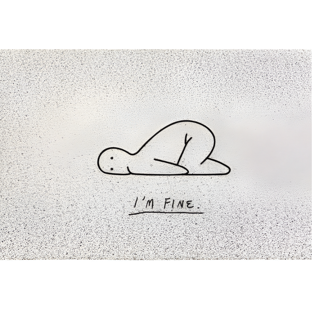 Antypoślizgowa wycieraczka PVC ze smiley 40 × 60 cm