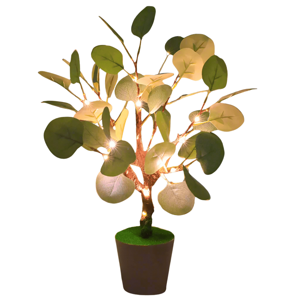 Dekoracyjna gałązka LED USB ciepłe światło 34 cm