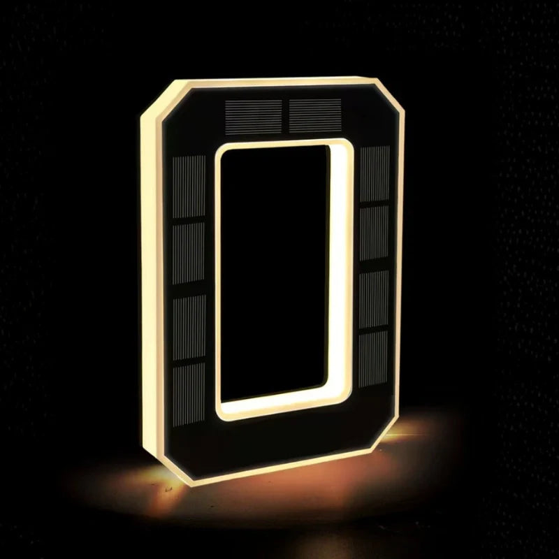 Solarna lampa z numerem domu LED