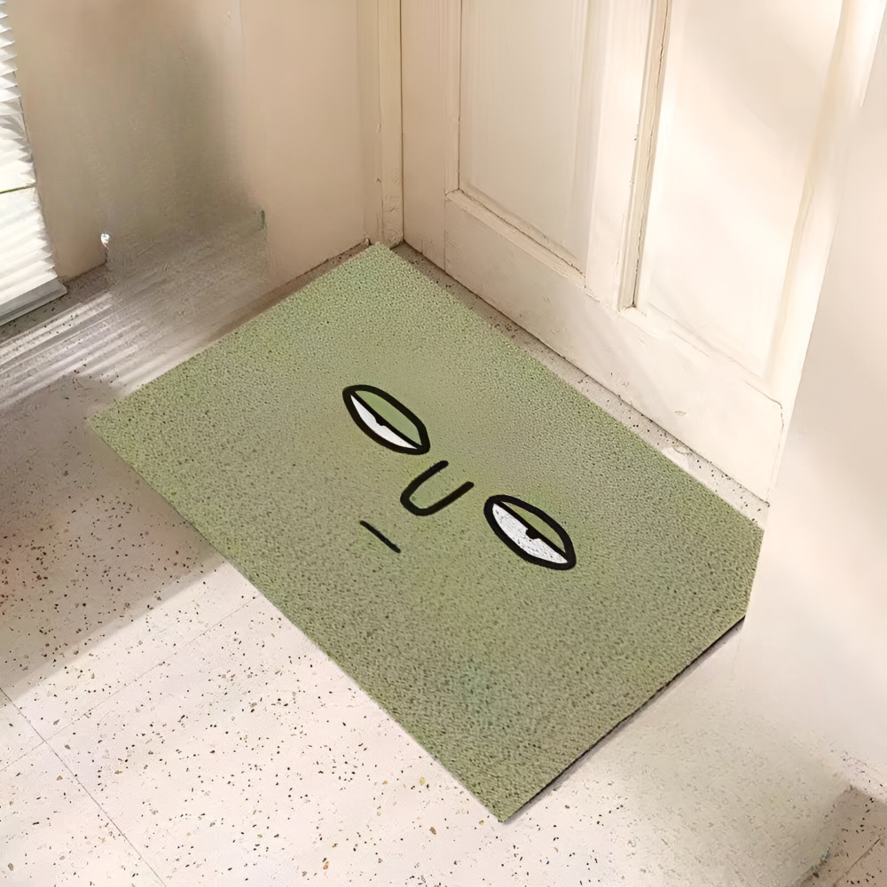 Antypoślizgowa wycieraczka PVC ze smiley 40 × 60 cm