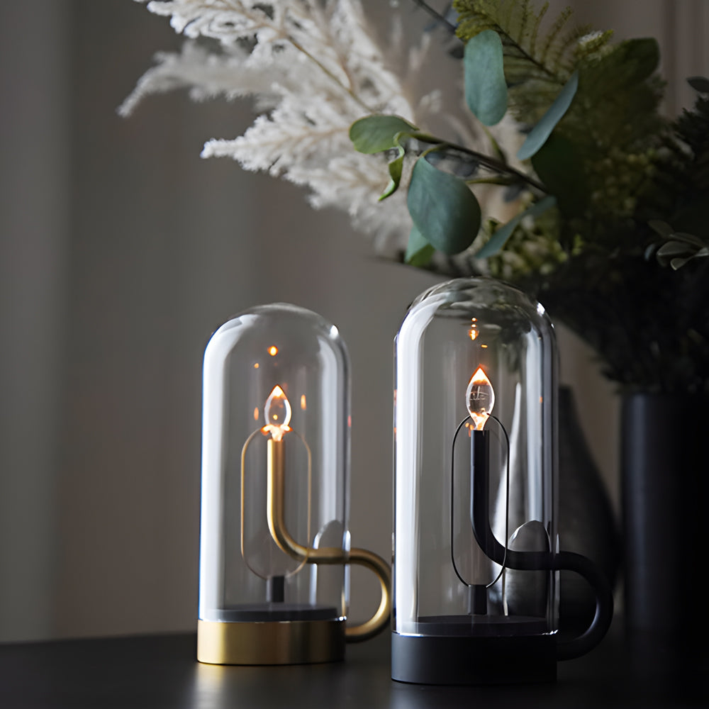 Bezprzewodowa lampa stołowa LED USB na taras