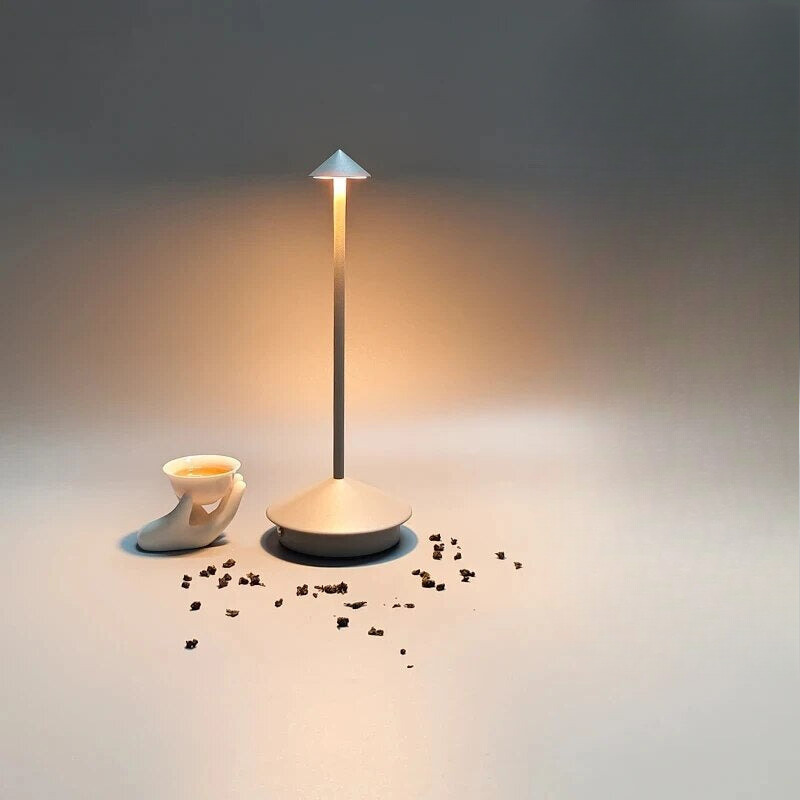 Lampa stołowa LED bezprzewodowa do jadalni