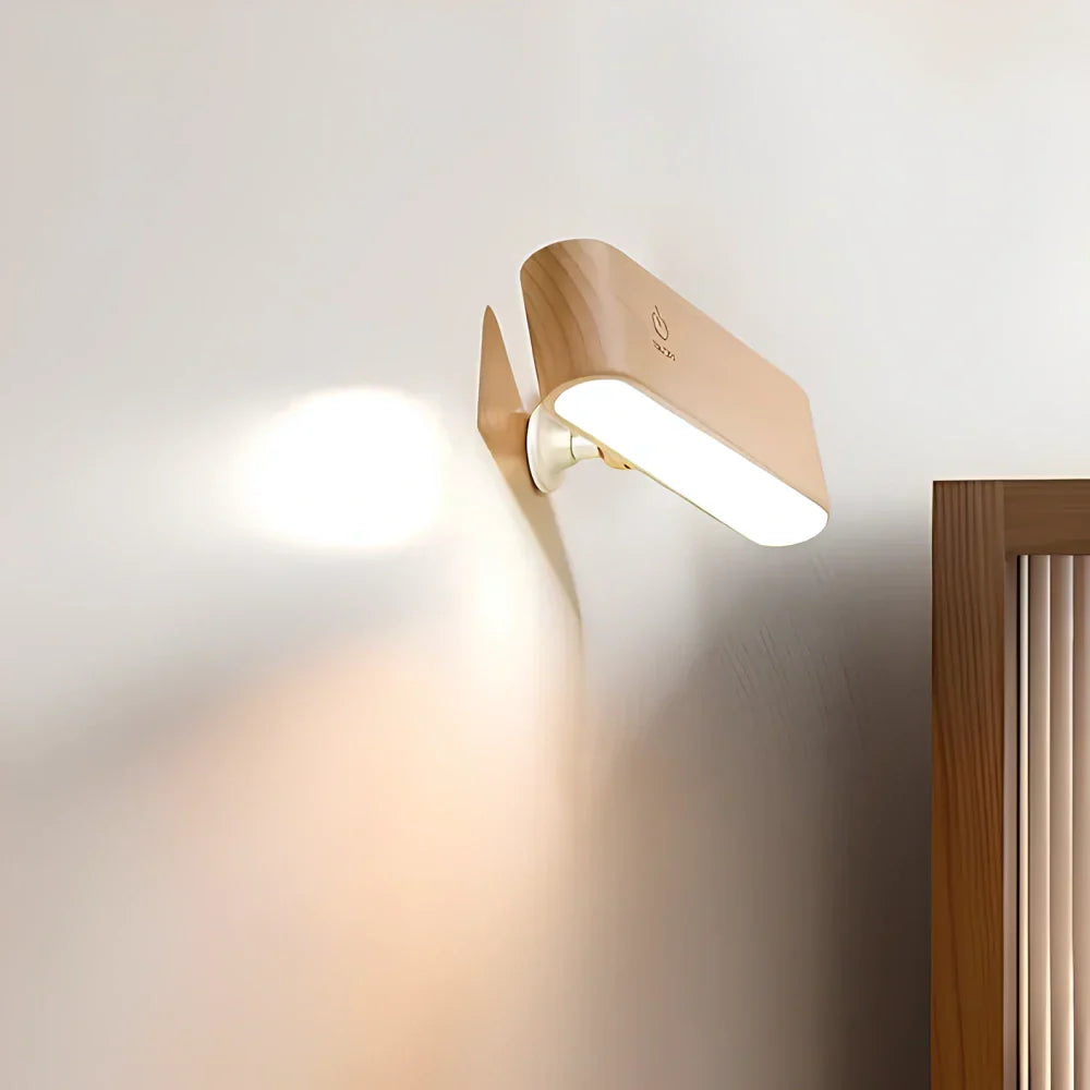Obrotowa lampa ścienna LED 360° bezprzewodowa