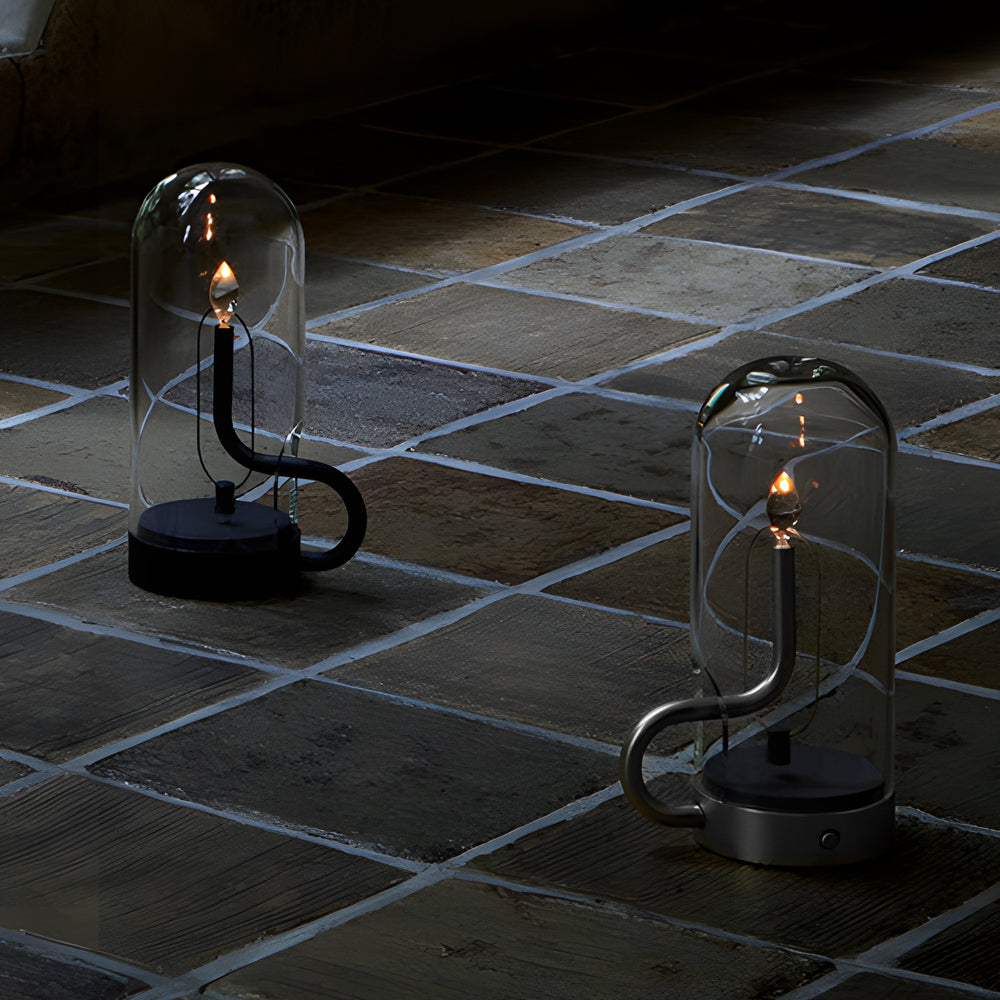 Bezprzewodowa lampa stołowa LED USB na taras