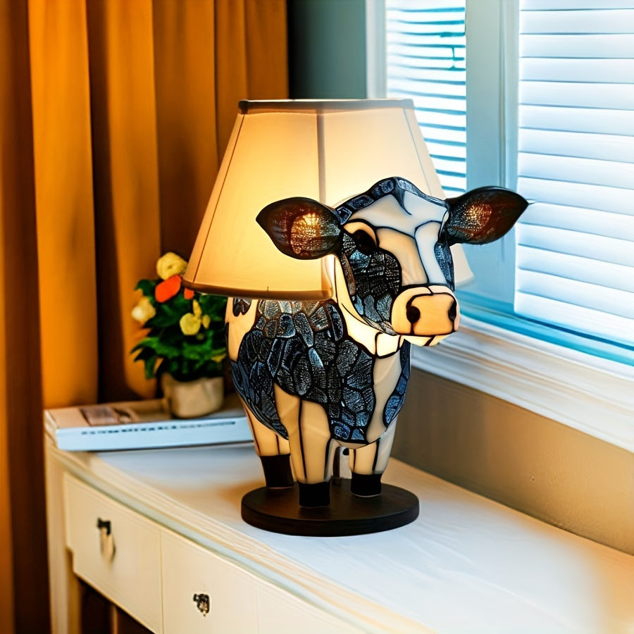 Lampka nocna LED krówka do pokoju dziecięcego