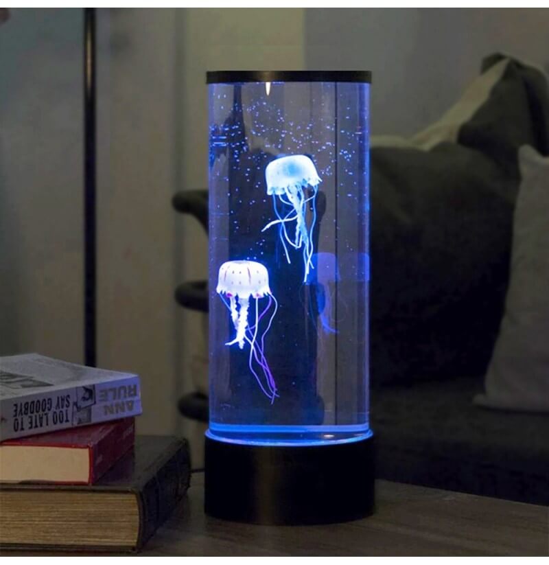 Lampka sensoryczna LED meduza RGB do relaksu