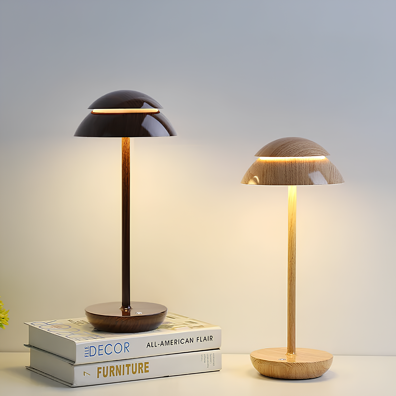 Bezprzewodowa lampa stołowa LED aluminiowa ściemniana