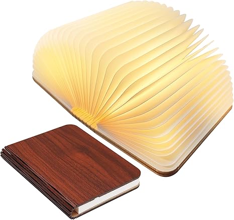 Lampka książka LED z czujnikiem i ładowaniem USB