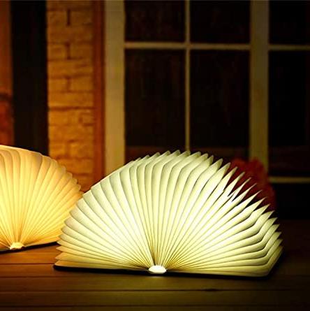 Lampka książka LED z czujnikiem i ładowaniem USB
