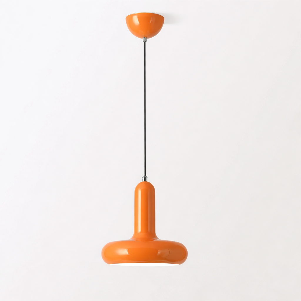 Kolorowa lampa sufitowa Bauhaus w stylu retro
