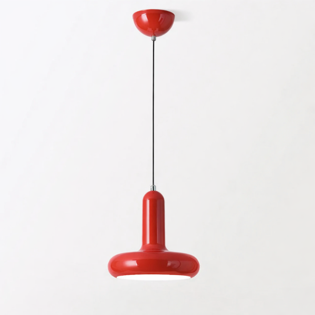Kolorowa lampa sufitowa Bauhaus w stylu retro