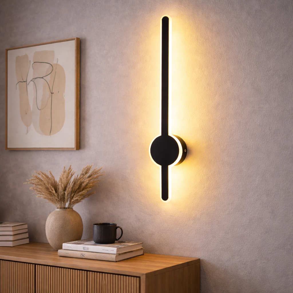 Ściemnialna lampa ścienna LED z regulacją temperatury barwowej