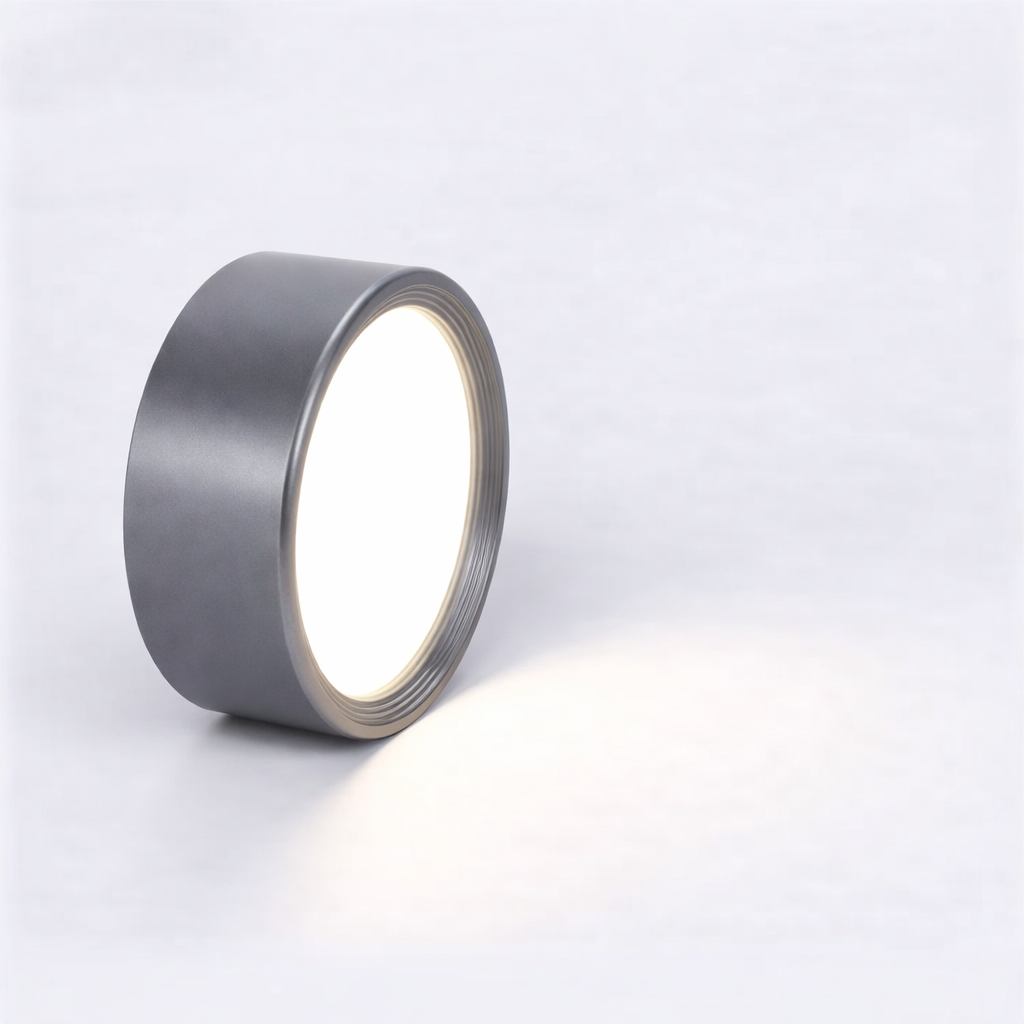 Lampa sufitowa LED okrągła ultra slim aluminiowa