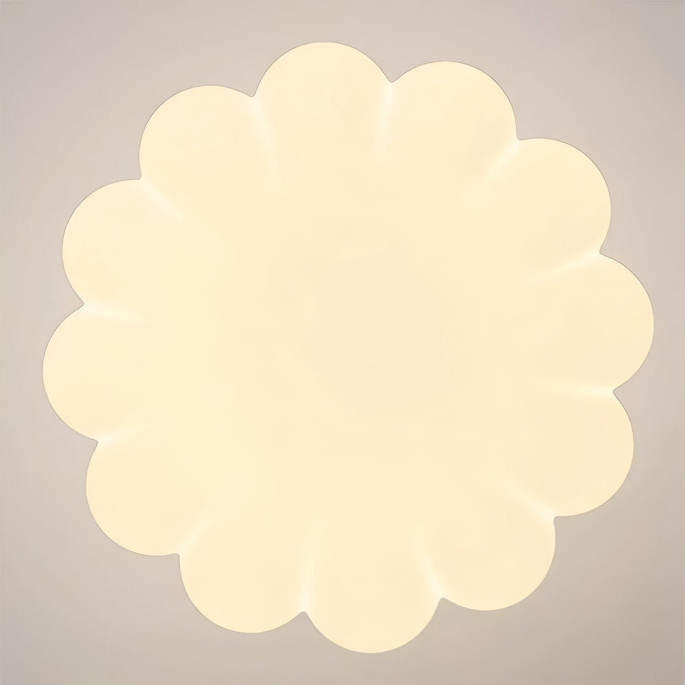 Lampa wisząca Art Deco kremowa z metalową ramą