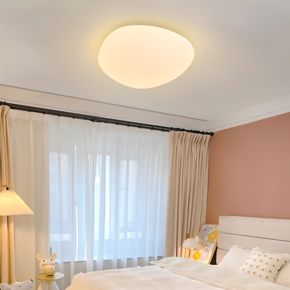 Lampa sufitowa LED z efektem kamyków ściemniana