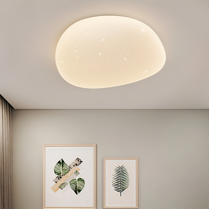 Lampa sufitowa LED z efektem kamyków ściemniana