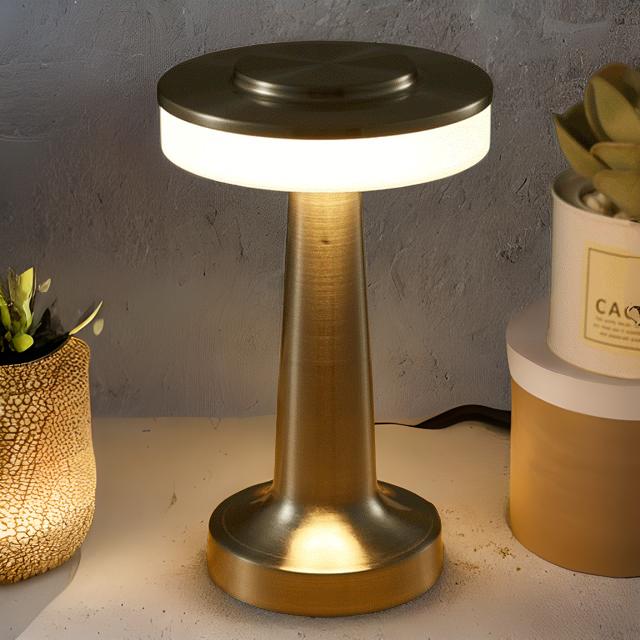 Lampa stołowa bezprzewodowa LED dotykowa 1500 mAh