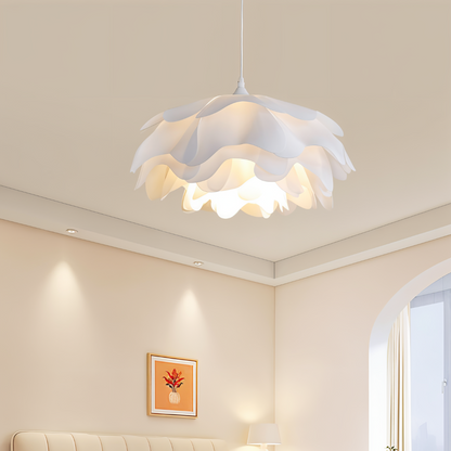 Lampa sufitowa kwiatowa LED do salonu i sypialni