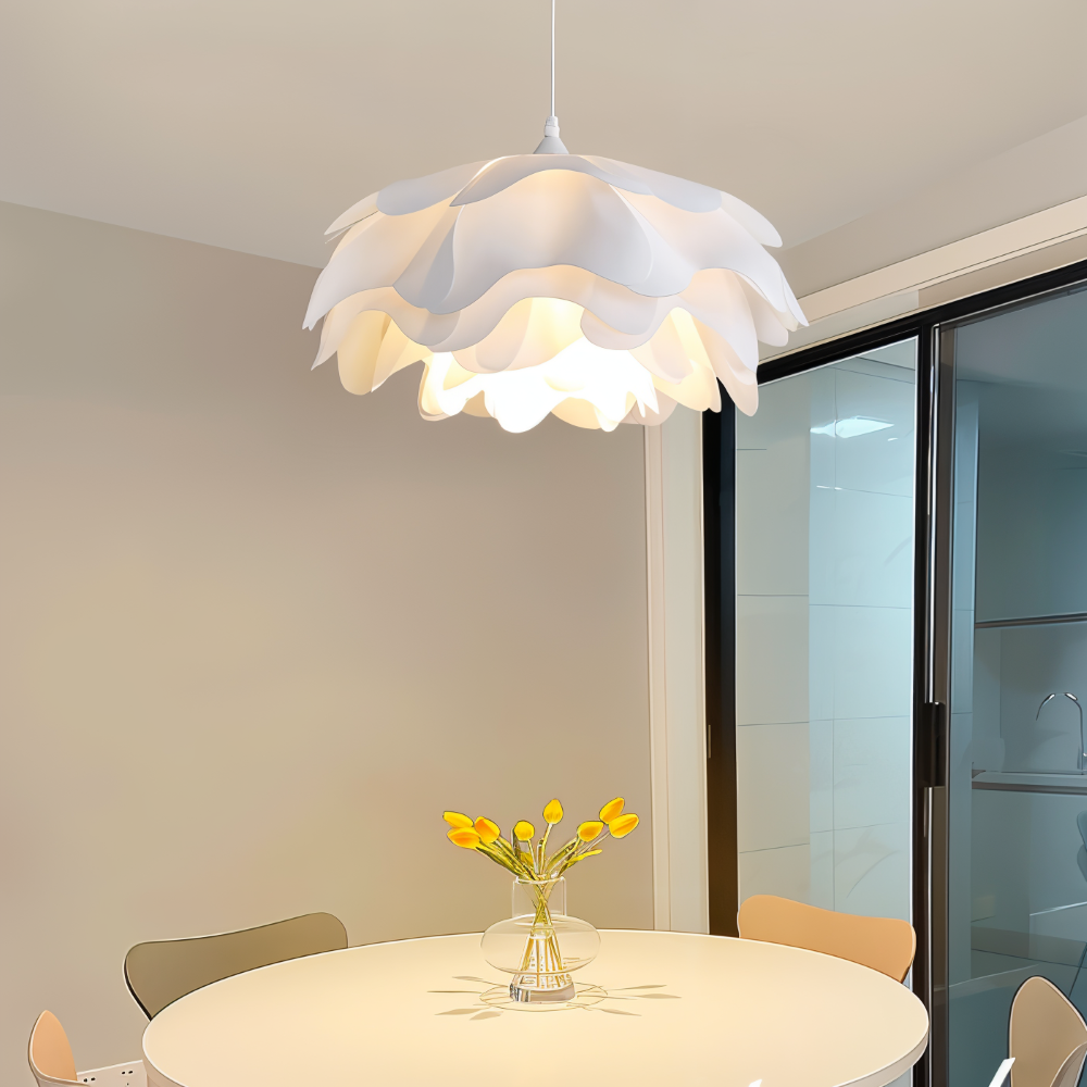 Lampa sufitowa kwiatowa LED do salonu i sypialni