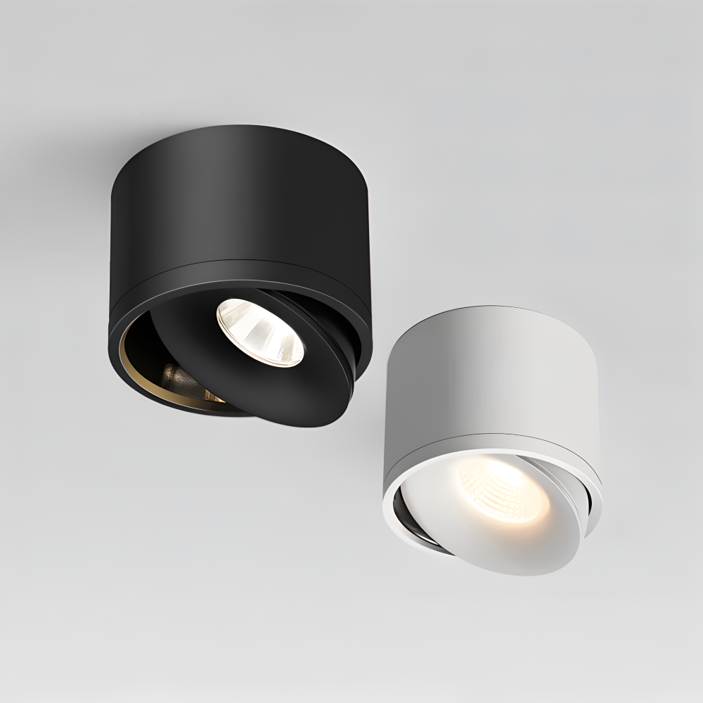Spot LED sufitowy obrotowy 360° aluminiowy