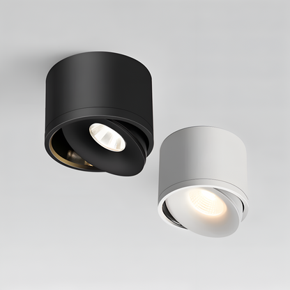 Spot LED sufitowy obrotowy 360° aluminiowy