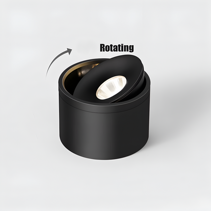 Spot LED sufitowy obrotowy 360° aluminiowy
