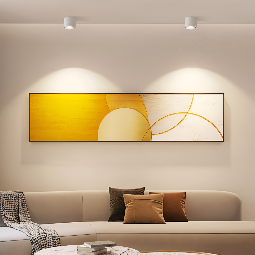 Spot LED sufitowy obrotowy 360° aluminiowy