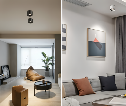 Spot LED sufitowy obrotowy 360° aluminiowy