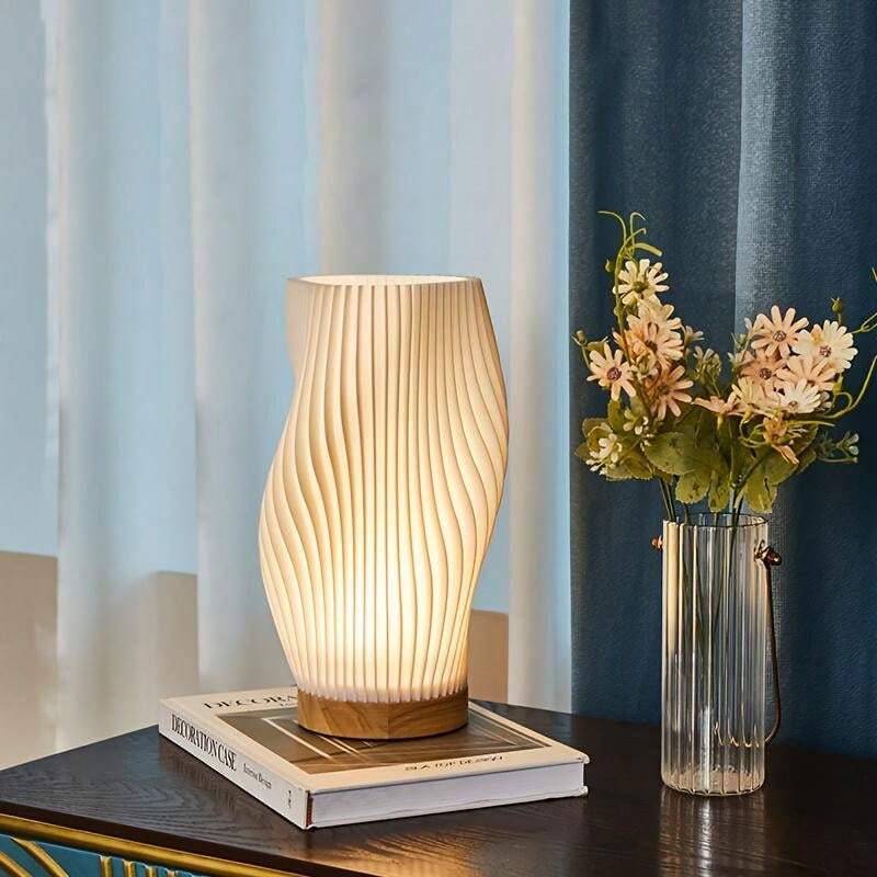 Lampa wisząca LED ściemniana z USB do salonu