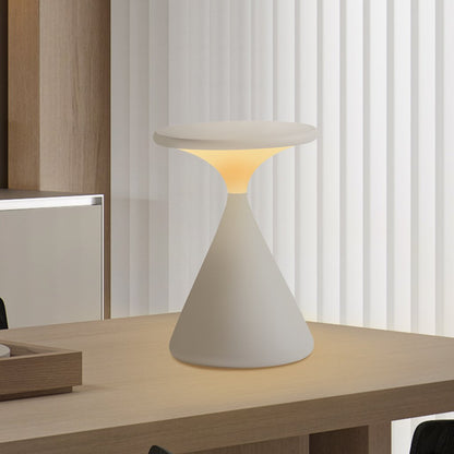 Bezprzewodowa lampa stołowa LED w kształcie klepsydry