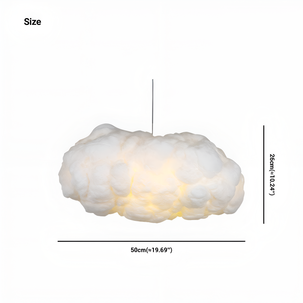 Lampa wisząca chmurka do pokoju dziecka