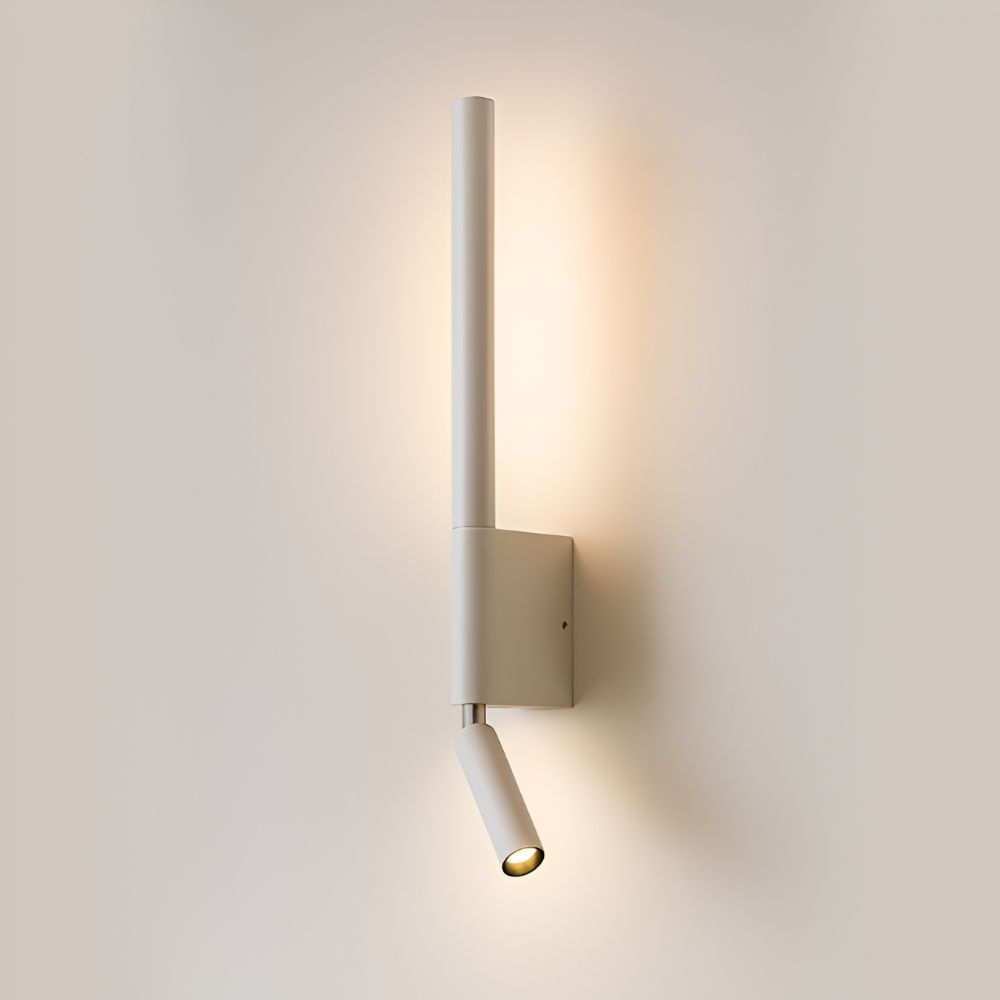 Obrotowa lampa ścienna LED do czytania przy łóżku