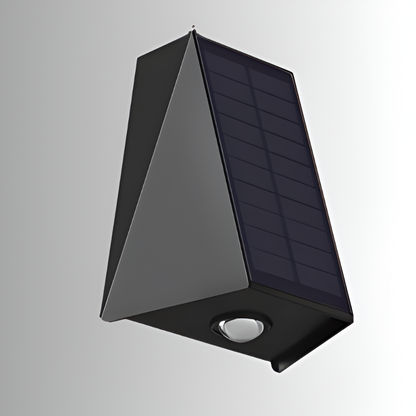 Solarna lampa ścienna LED zewnętrzna góra dół IP54